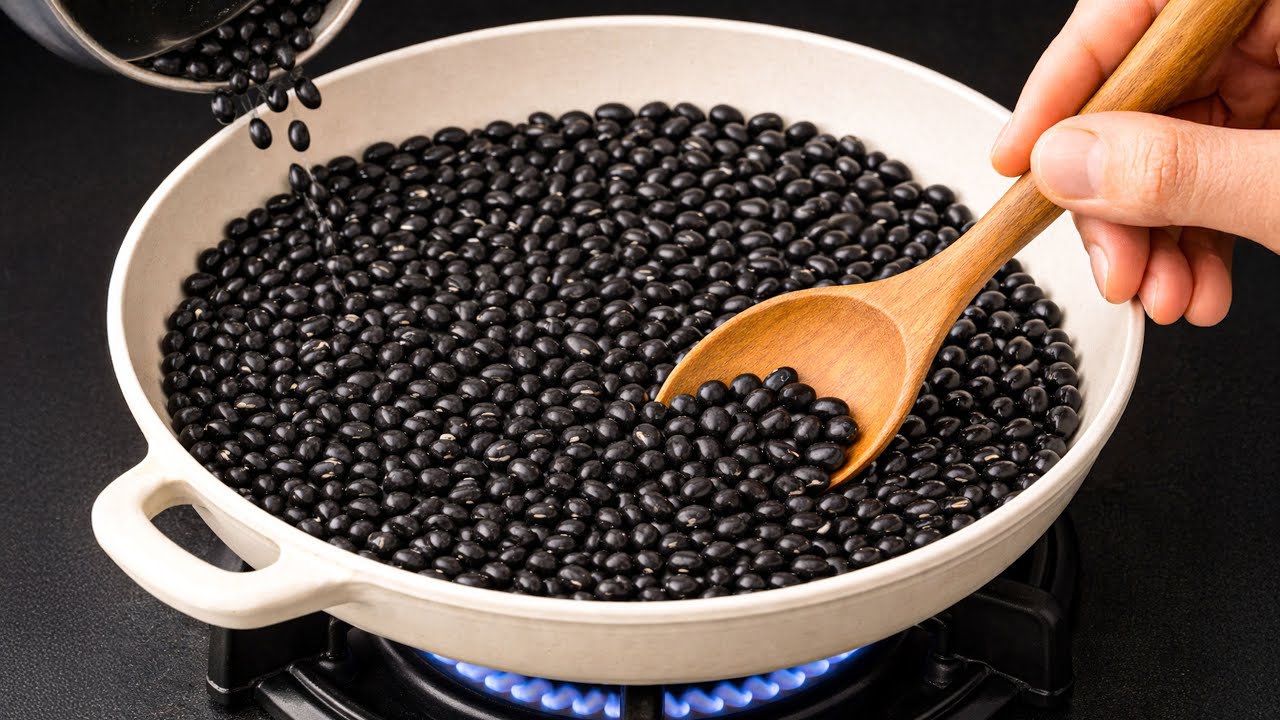 Жареные Чёрные Бобы — Рецепт Долголетия 97-летней Бабушки