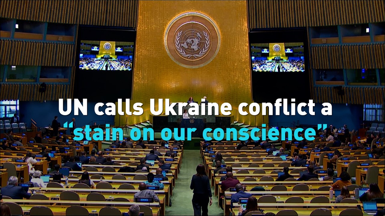 UN calls Ukraine conflict a “stain on our conscience”