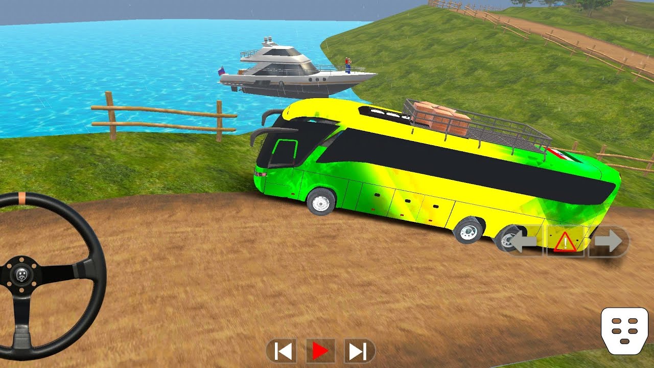 Coach Bus Simulator India Off Road Driving Bus Game Simulator Bablu Gamer Gameplay Video Part 613