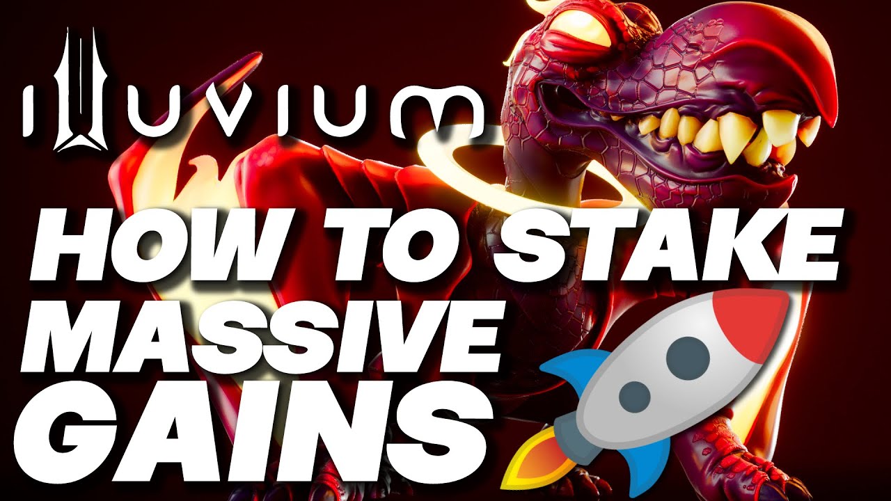 ILLUVIUM WILL MOON! HOW TO STAKE $ILV FOR MASSIVE GAINS! TOP NFT GAMES, AAA NFT GAMES