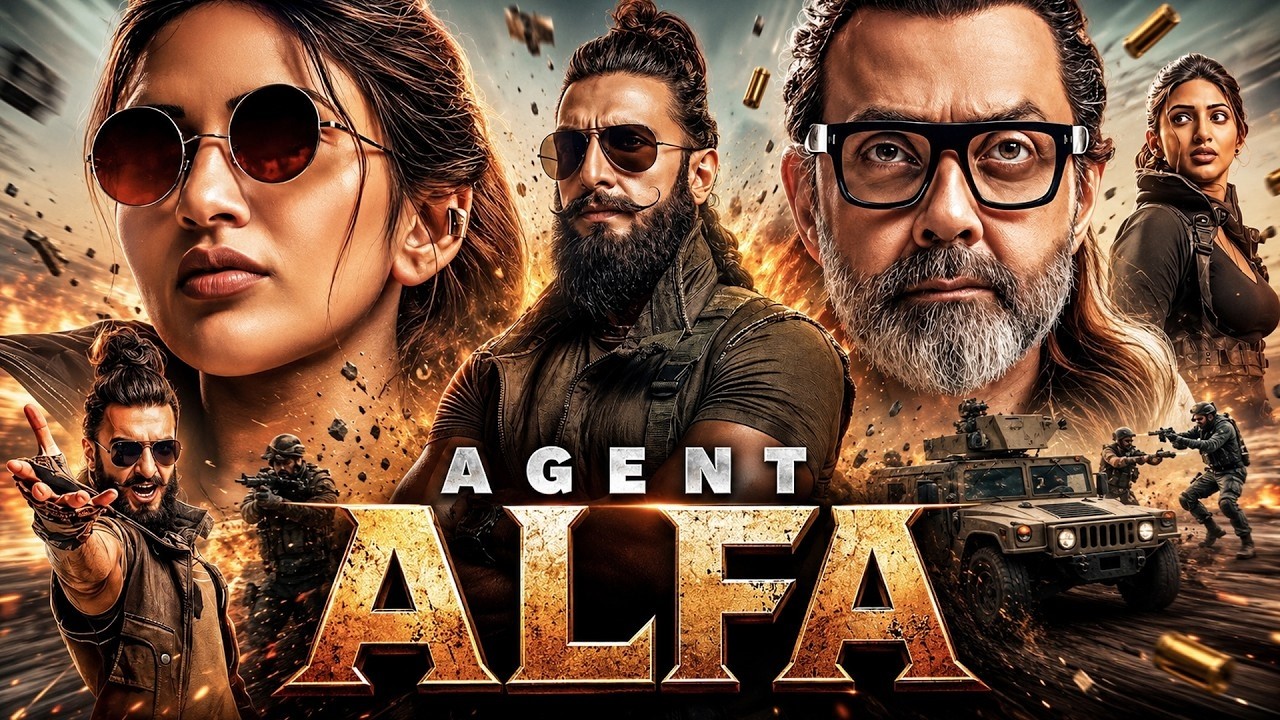 Agent ALFA - Full Action Movie 2026 | Ranveer Singh, Bobby Deol | New Hindi Action Full Movies 2026