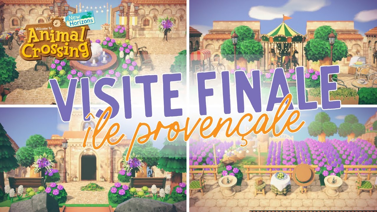 C'est la FIN de CAURI ! VISITE FINALE DE MON ÎLE PROVENÇALE ! Animal Crossing New Horizon