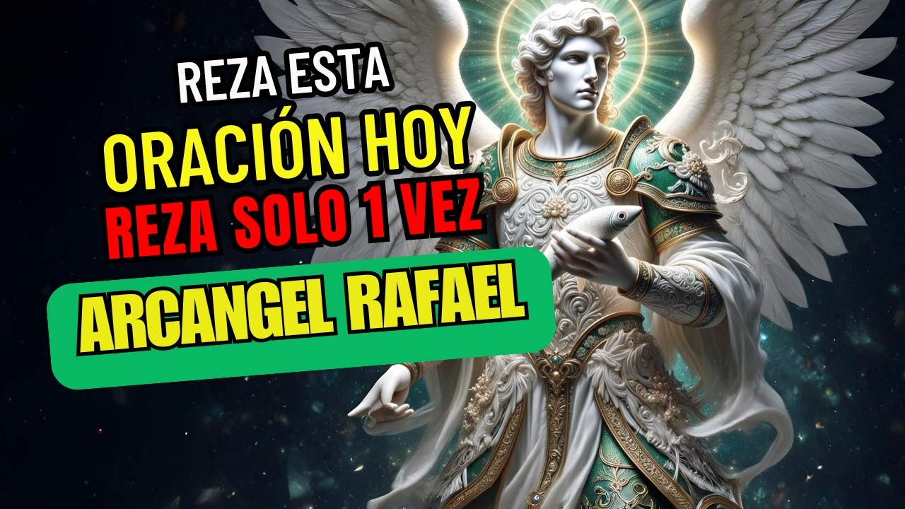 Oración de hoy a San Rafael Arcángel para pedir fortaleza cuando todo parece difícil - ¡Ora conmigo!