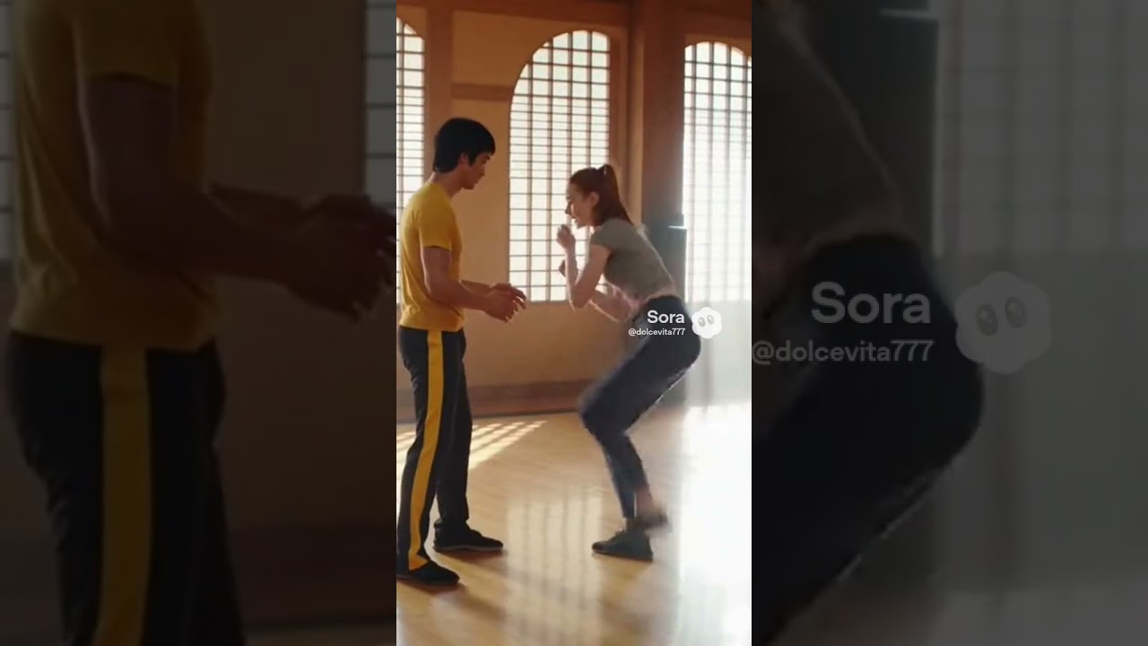 Bruce Lee Student Can't Handle The Kicks #martialarts #training