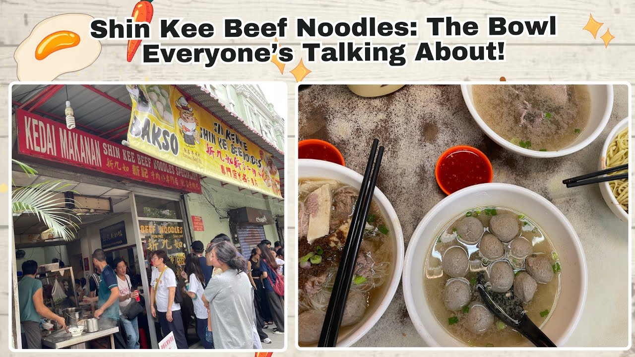 “The True Taste Of Chinatown: KL’s Authentic Beef Noodle“ @eatwalksleep
