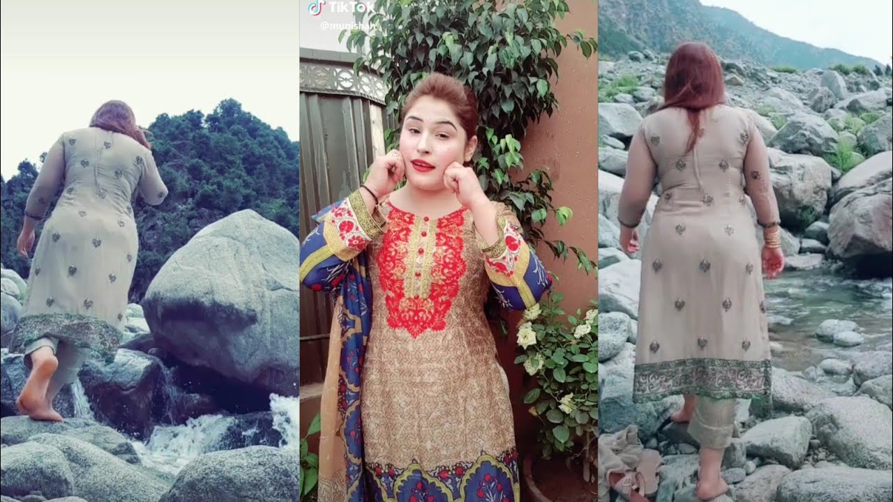 Muniba shah Best walking scene in pashto Songs
