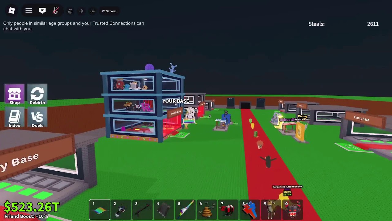 live🔴 trading  and pvping #stealabrainrot #roblox