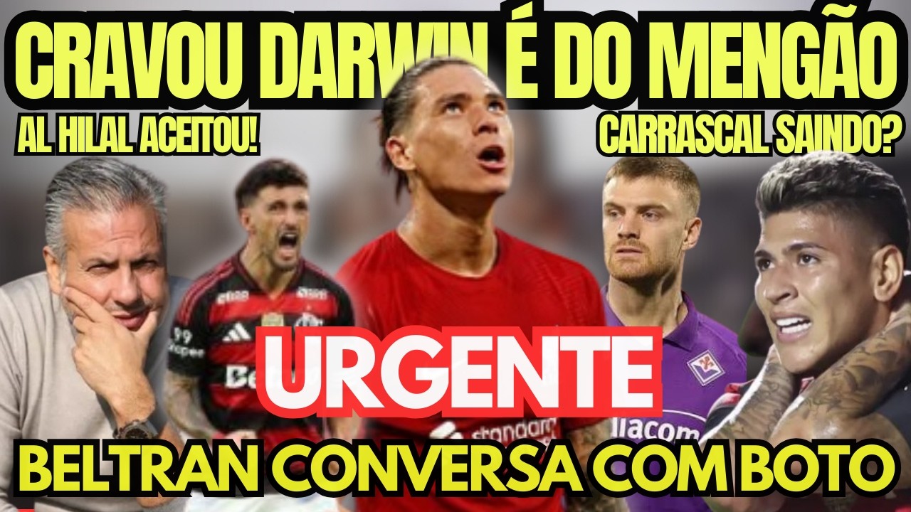 Acertado com Darwin N, Fla vê  mudanças no mercado da bola e L beltran pode ser o próximo reforço