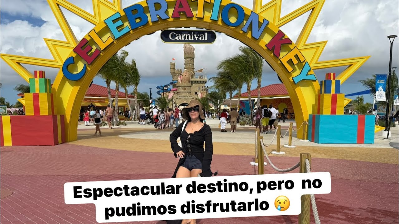 CELEBRATION KEY, GRAND BAHAMA (DESTINO NUEVO Y HERMOSO DE CARNIVAL)| PROBÉ RANA EL ÚLTIMO DÍA😱