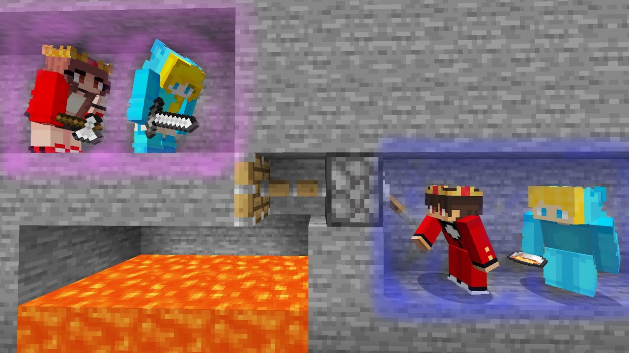 Minecraft VERFOLGUNG Schwester VS Bruder!