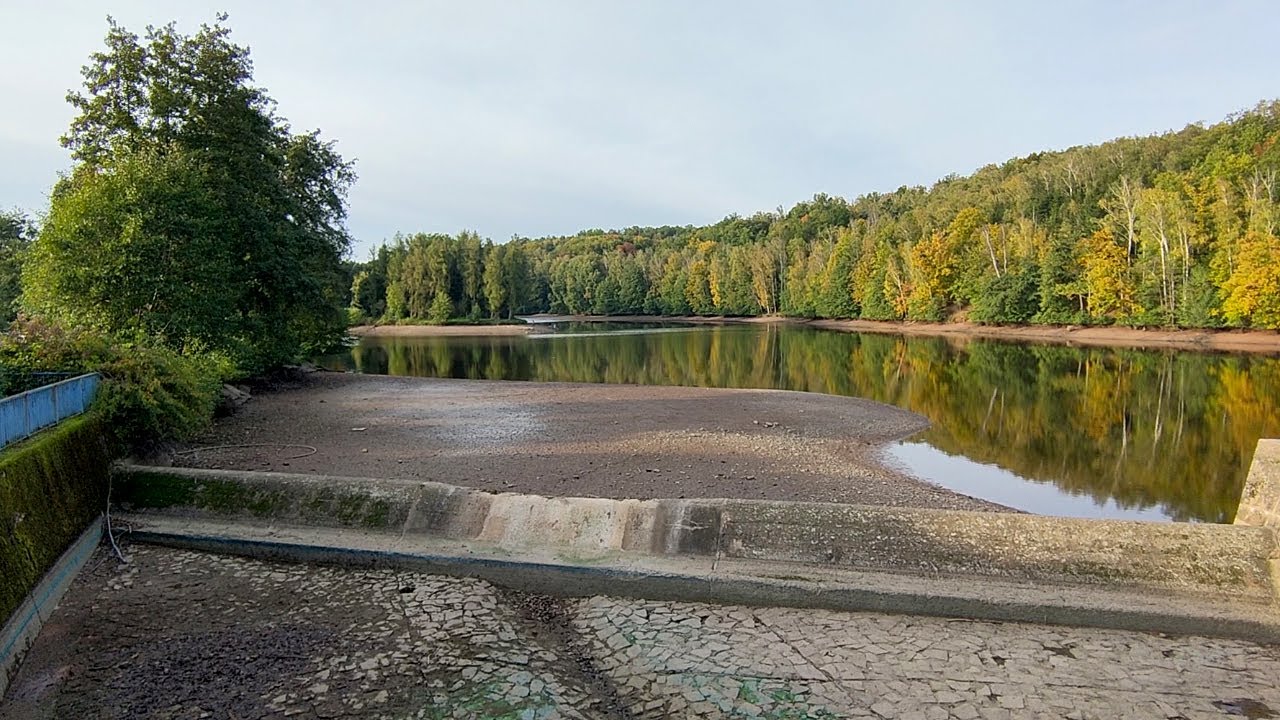 Koberbachtalsperre wird abgesenkt
