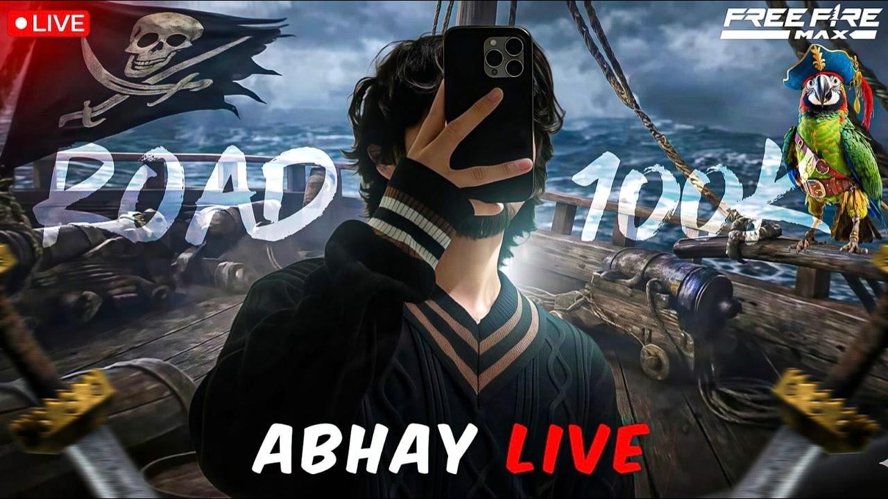 👉 🔴 ROAD TO 100K 🔥 ABHAY LIVE | Free Fire MAX