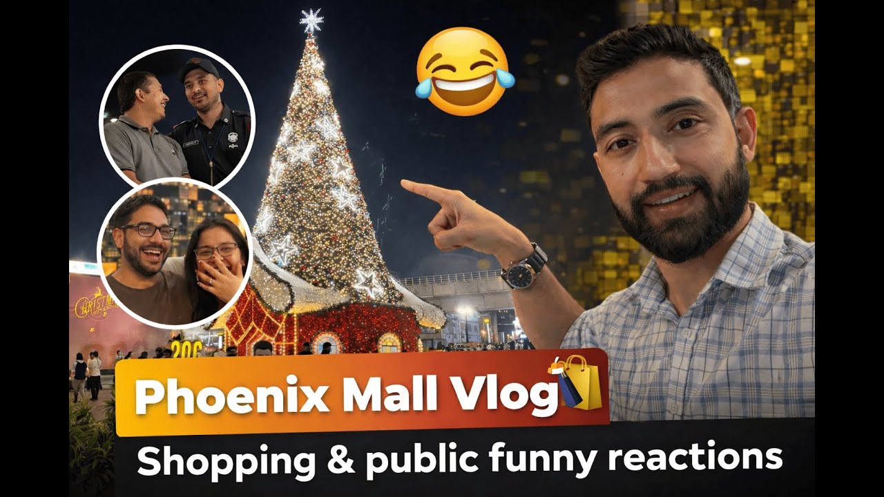 Phoenix Mall Vlog 🏬 | Shopping, Brands & Funny Public Reactions 😂