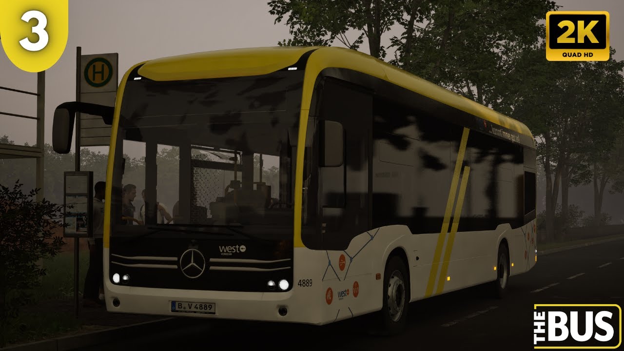 2K Realistic Bus Driving | Line 017 Heinsberg | Mercedes Citaro | The Bus