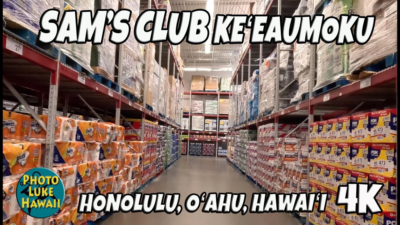 Sams Club Keeaumoku Quick Look Luke's Shopping List June 28, 2023 Oahu Hawaii