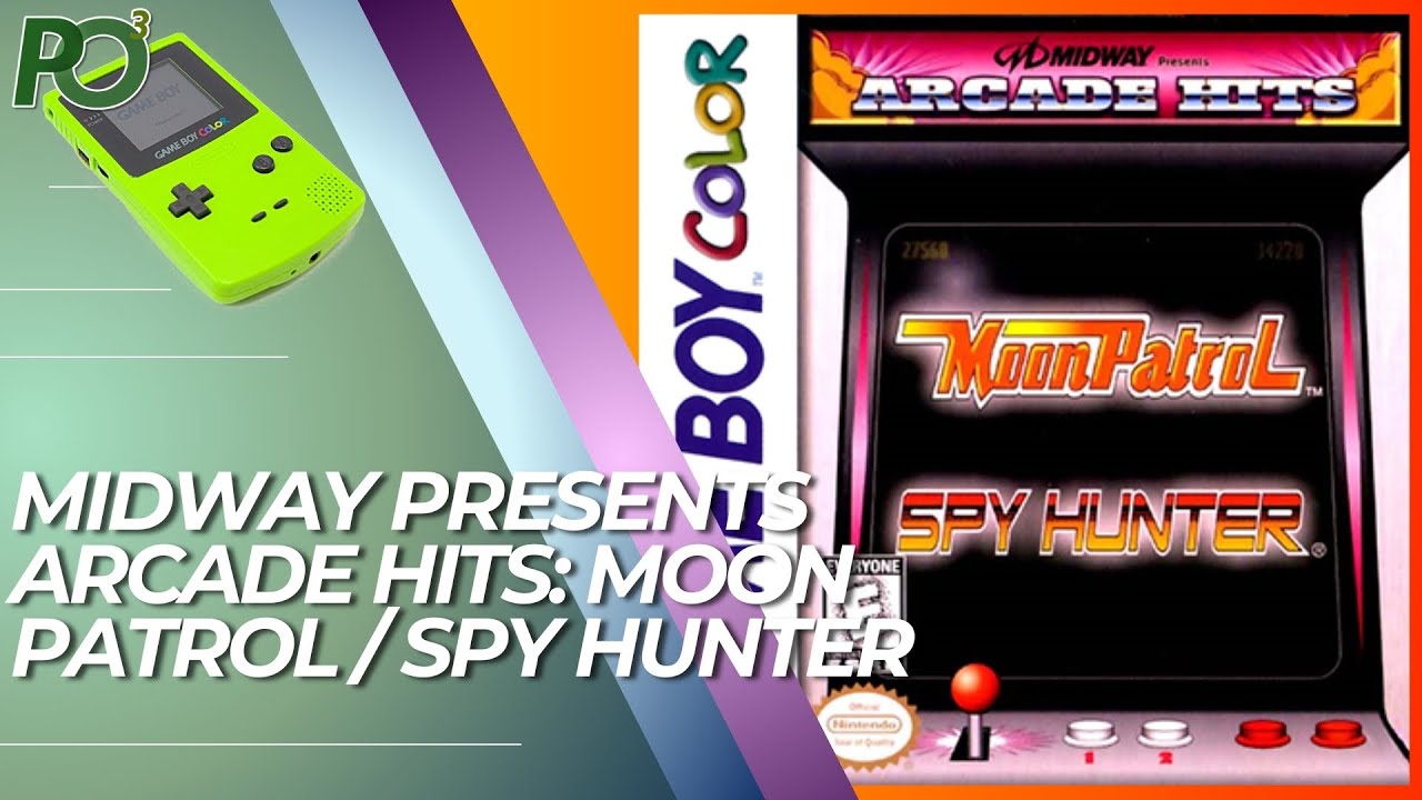 DRIVING FAST AND BLASTING STUFF - Moon Patrol / Spy Hunter - Game Boy Color Reviews #092