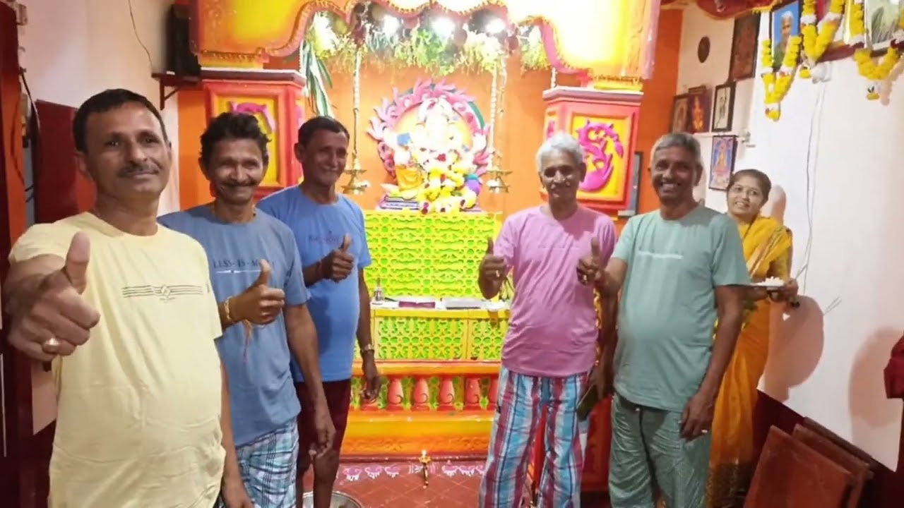 Ganesh chaturthi 2022 Celebrations SAWANT family GOA | Ganapati bappa morya