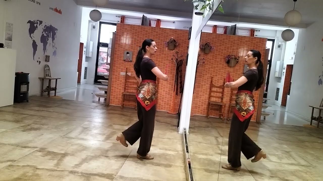 Sevillana con abanico, La primera!! video tutorial, ideas✨👀