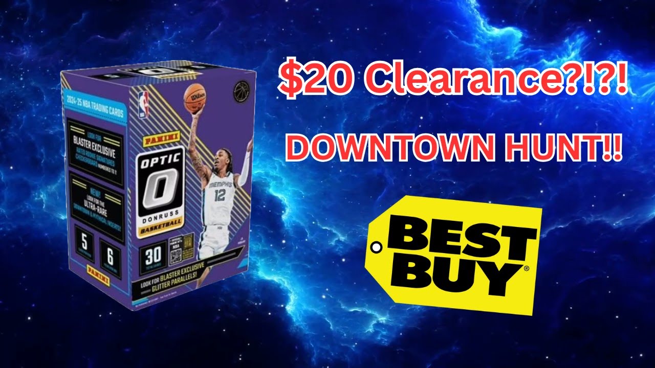 Распродажа в Best Buy! Бластеры Panini Optic NBA всего за 20 долларов 🔥