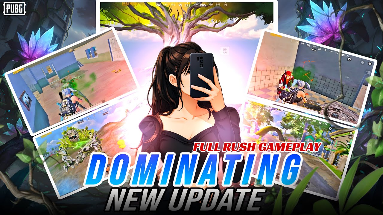 DOMINATING NEW VERSION 🔥| PUBG MOBILE RUSH GAMEPLAY |#pubgmobile #canpubgmdothis #pubgmclassicupdate