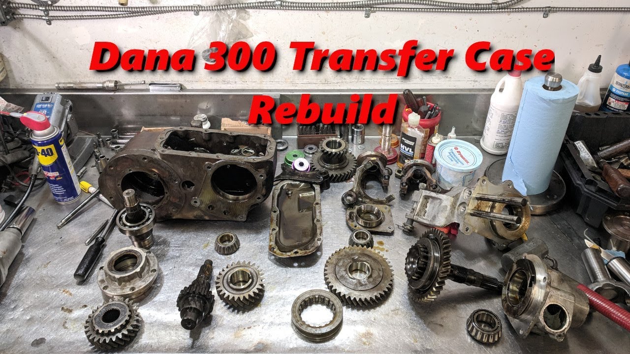 Ремонт раздаточной коробки Dana 300 — Часть 1 — Разборка