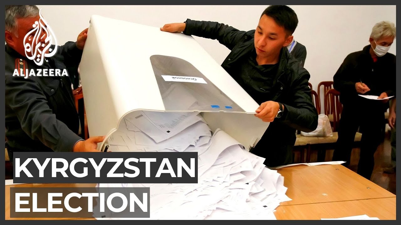 Pro-presidential parties dominate Kyrgyzstan parliamentary vote