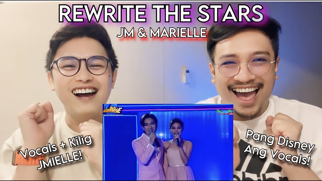 JMIELLE - Rewrite The Stars - JM & Marielle | It's Showtime | BARDAGULAN REACTION