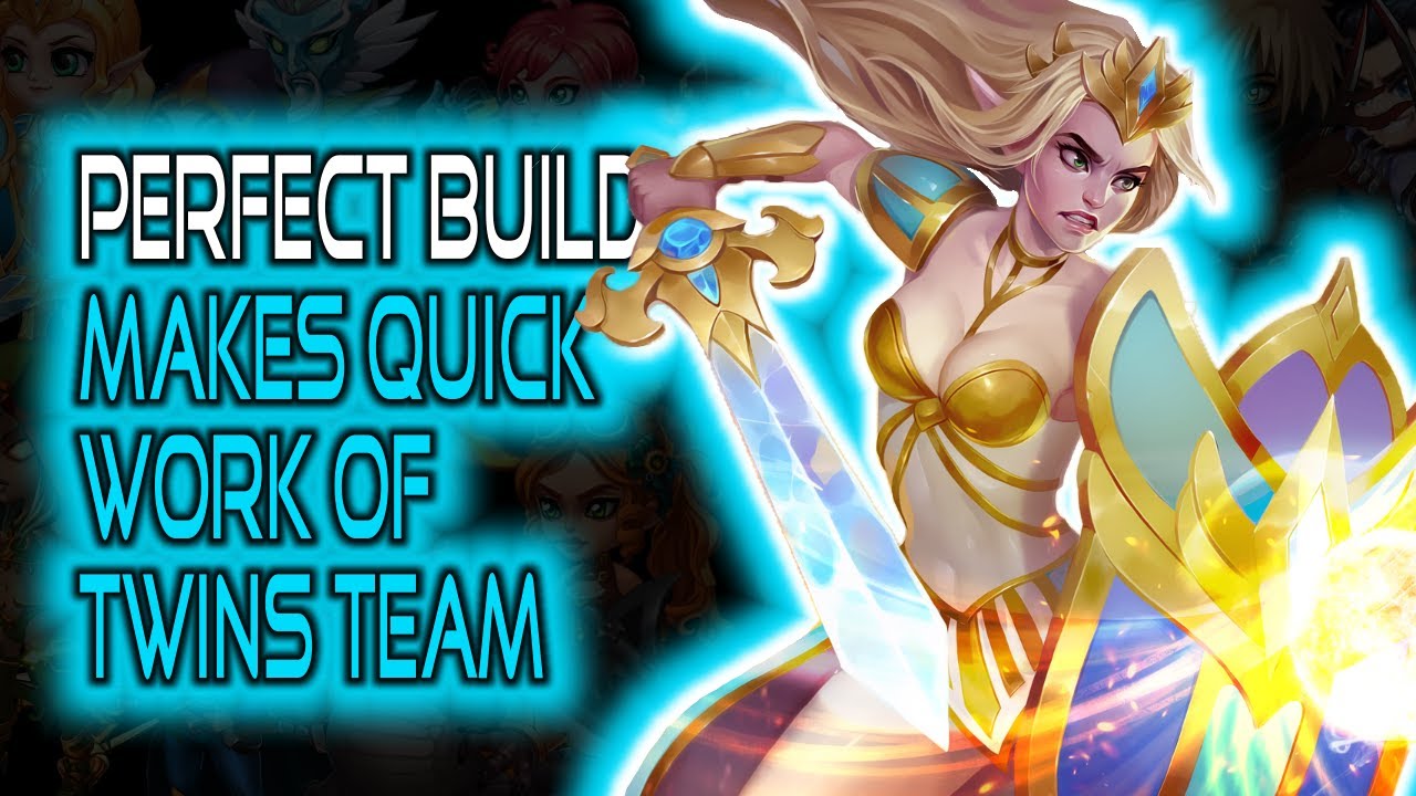 Hero Wars Gameplay | Twins Fall to Perfectly Executed Tristan Team