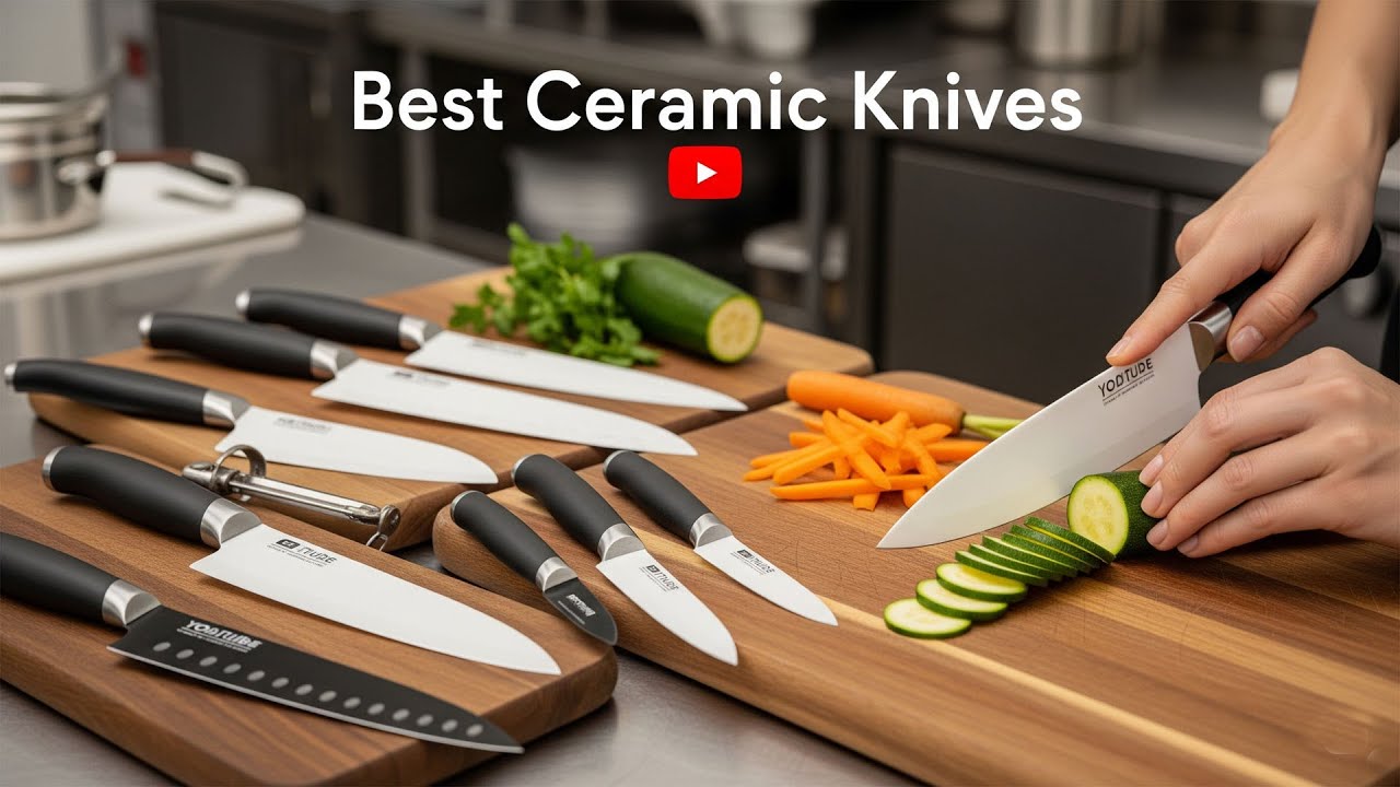 TOP 5 Best Ceramic Knives 2026 | Best knives for home chefs