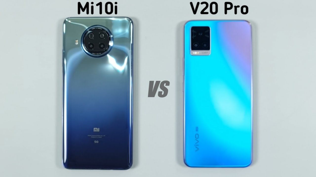 Mi 10i 5G vs Vivo V20 Pro 5G Speed Test | Camera Test & Ram Management Test!!!
