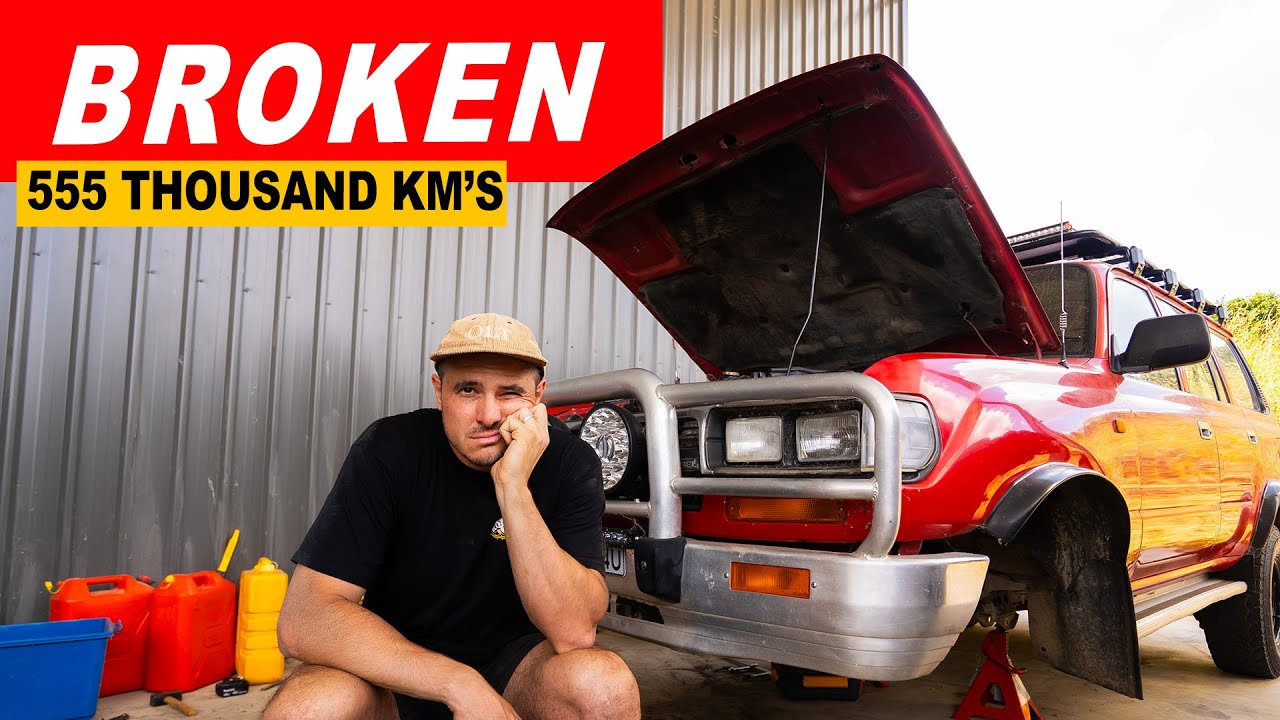 We bought a cheap 80 Series Landcrusier off Marketplace