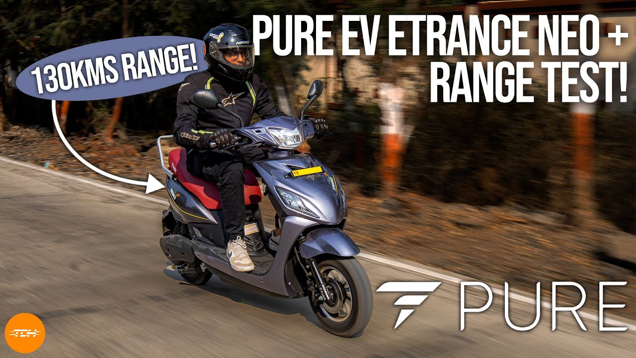 Pure EV E-Trance Neo+ RANGE TEST: How far will one of the most affordable EV scooters go? | UpShift