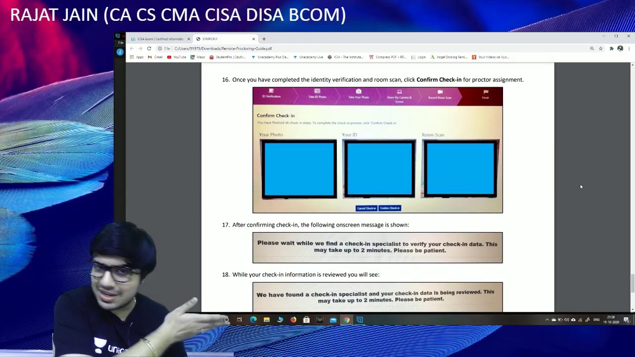 Remote Proctoring Online Exams - Personal Experience