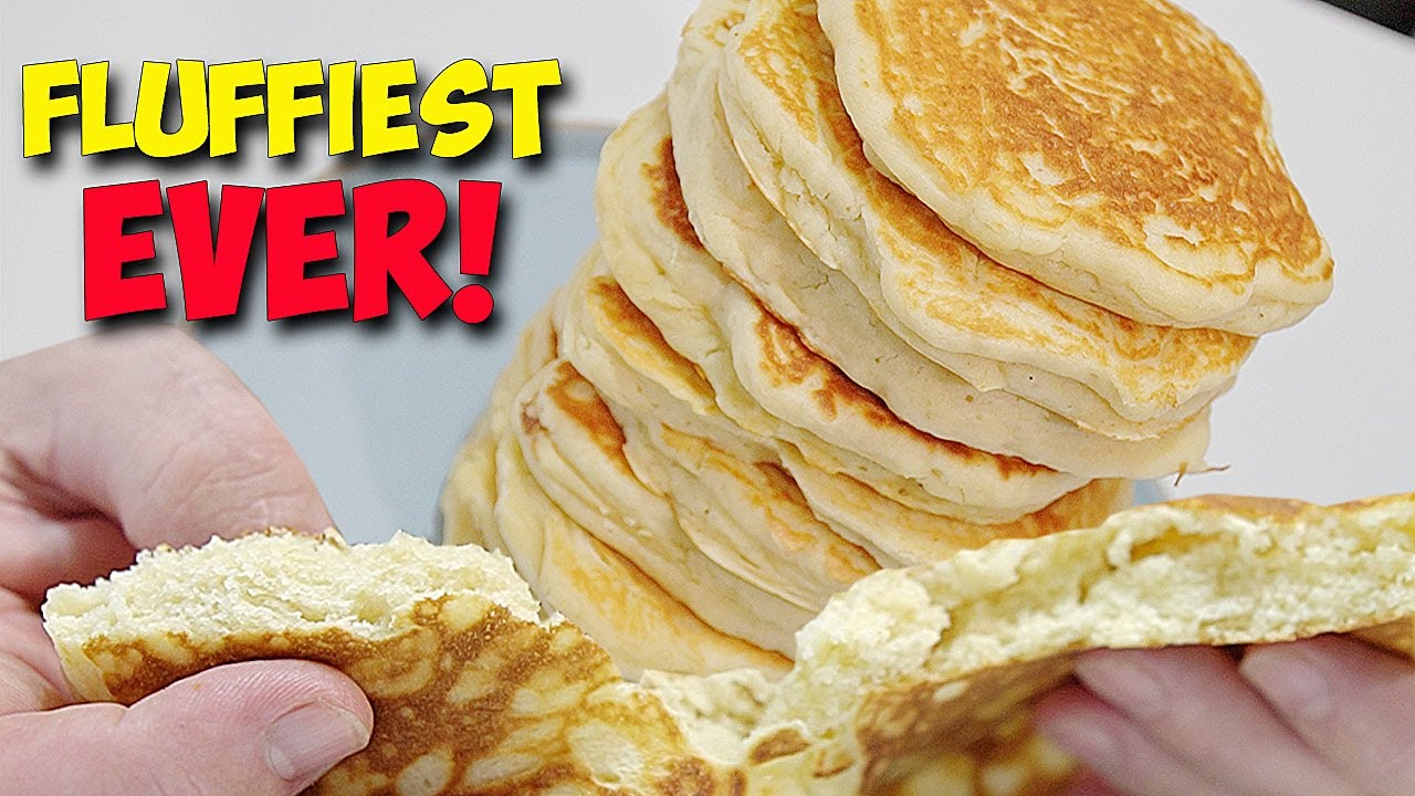FLUFFIEST Pancakes EVER!