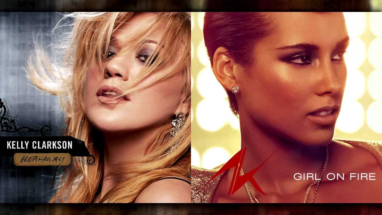 Kelly Clarkson Vs. Alicia Keys - Behind These Hazel Eyes (Mashup)