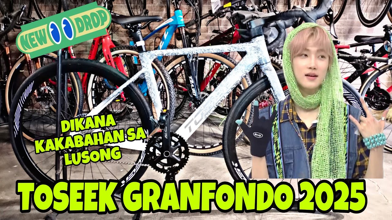 TOSEEK GRANFONDO 2025 DI KANA KAKABAHAN SA LUSONG