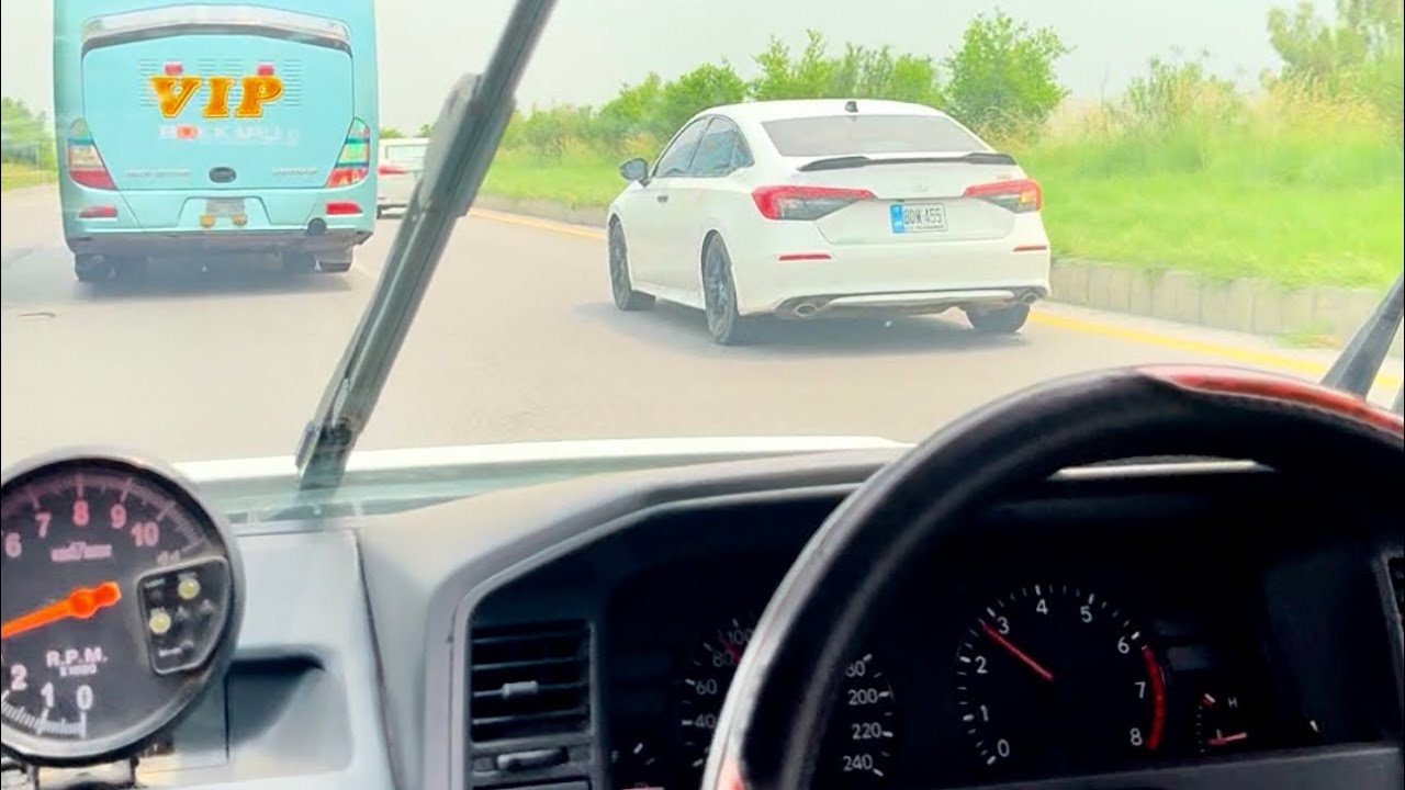Honda Civic Rs Turbo Xi vs 86 Corolla 3sge Beams