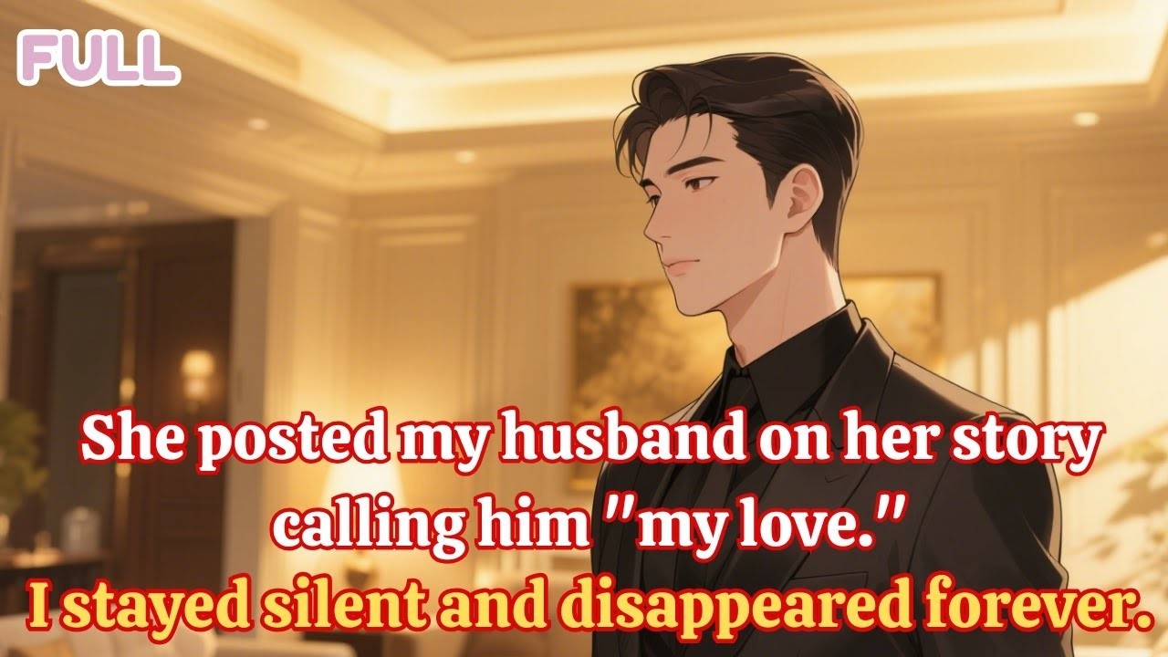 She posted my husband on her story calling him my love  I stayed silent and disappeared forever