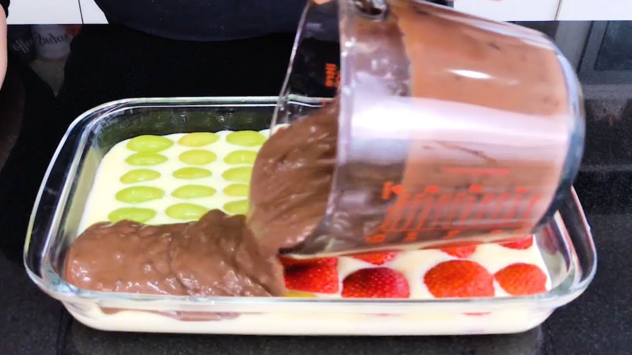 NÃO FAÇA MAIS SOBREMESAS ANTES DE VER ESSA RECEITA!