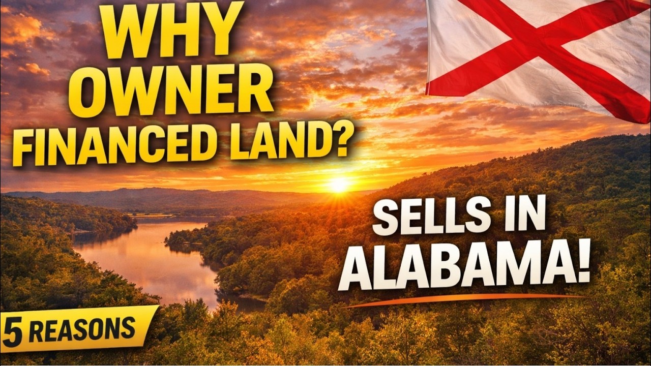 Why Owner Financed Land Sells In Alabama