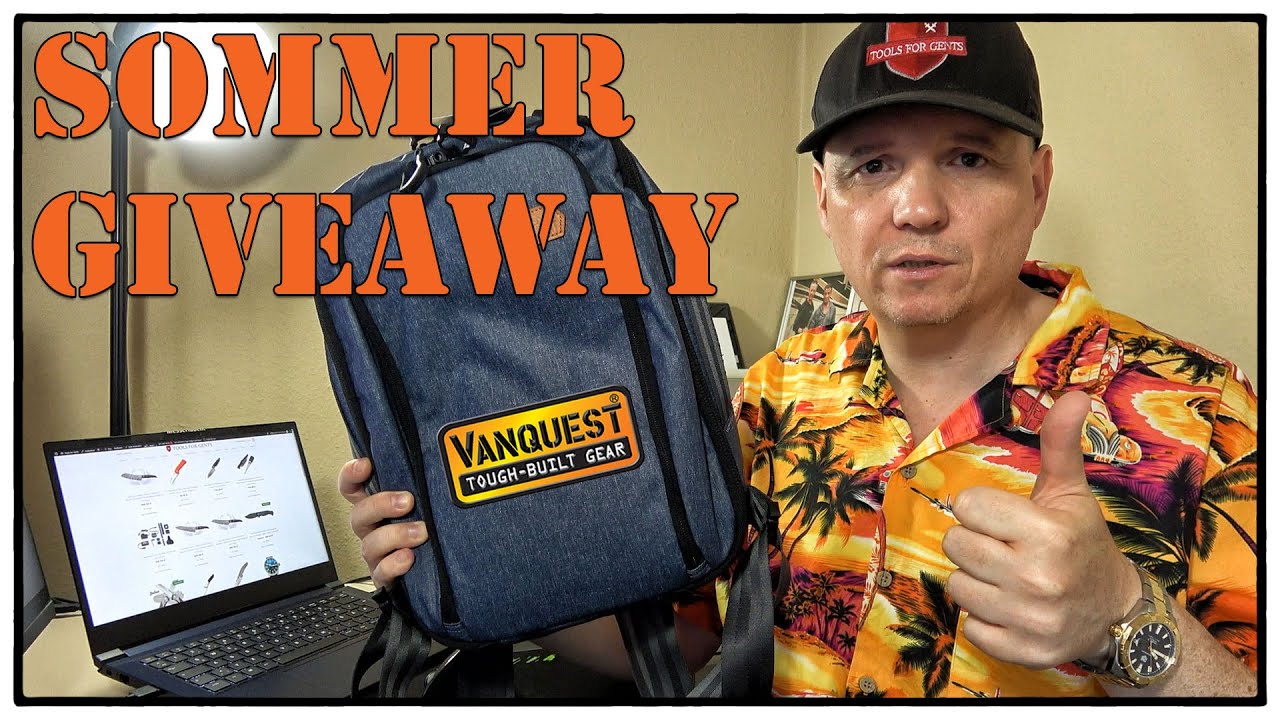 Giveaway: Vanquest Gear Urban Serie Carbide 12 Sling Backpack EDC-Rucksack | BEENDET!