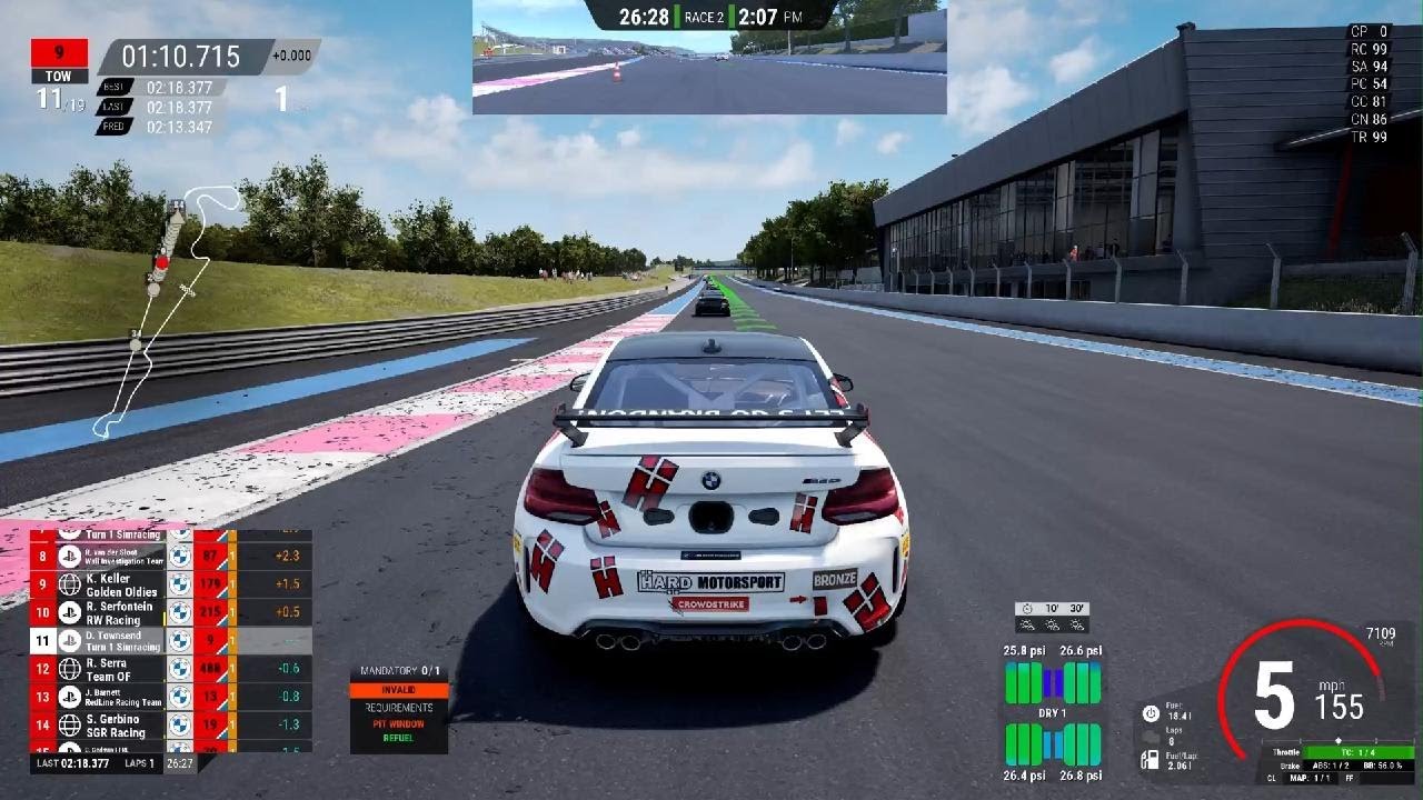 acc frl bmw m2 paul ricard race 2