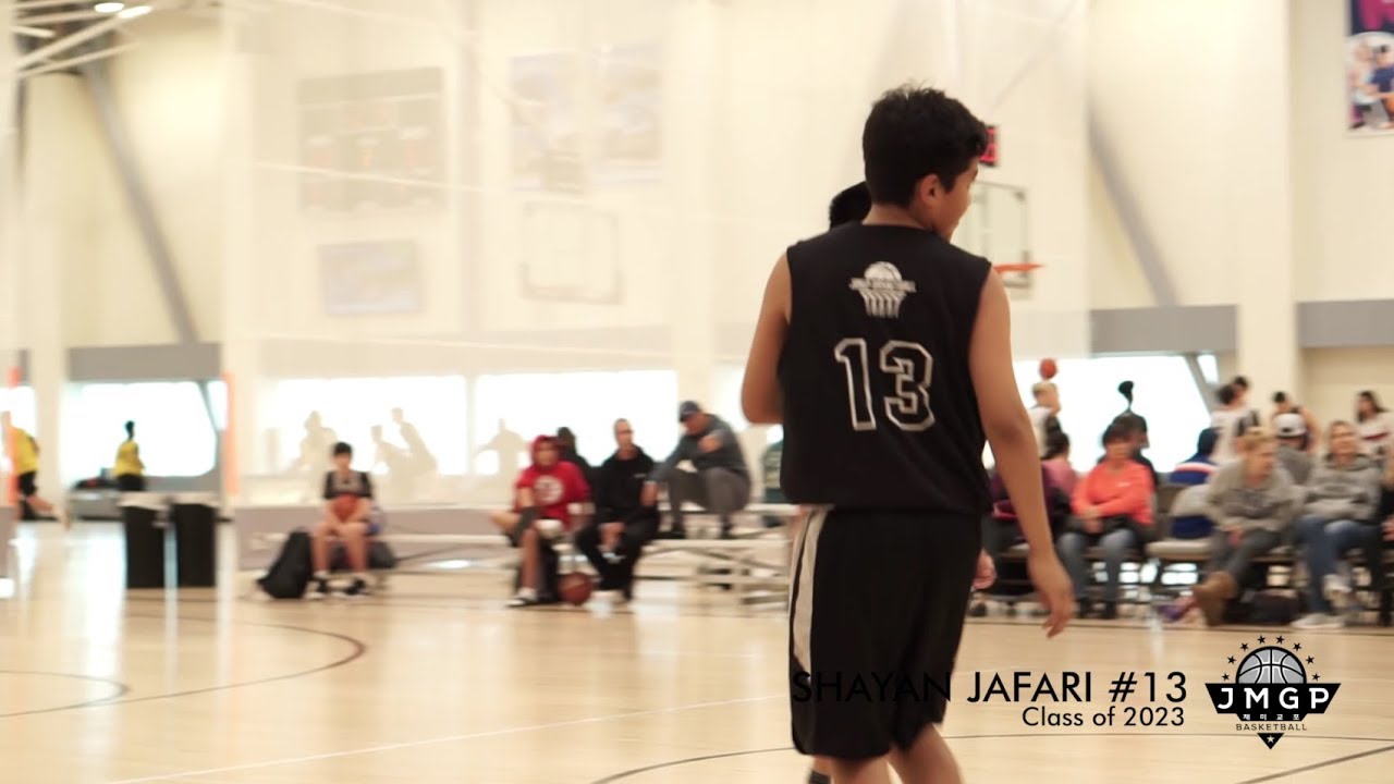 Shayan Jafari 8th Grader Puts On a SHOOTING CLINIC!!! Hits 10 3's in a Single Game - JMGP Elite