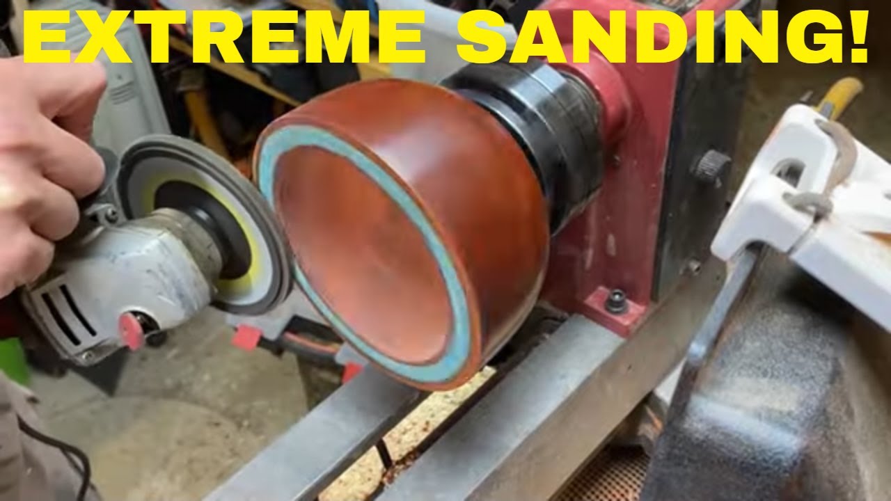 Woodturning Project - Padauk Bowl with Turquoise resin inlay