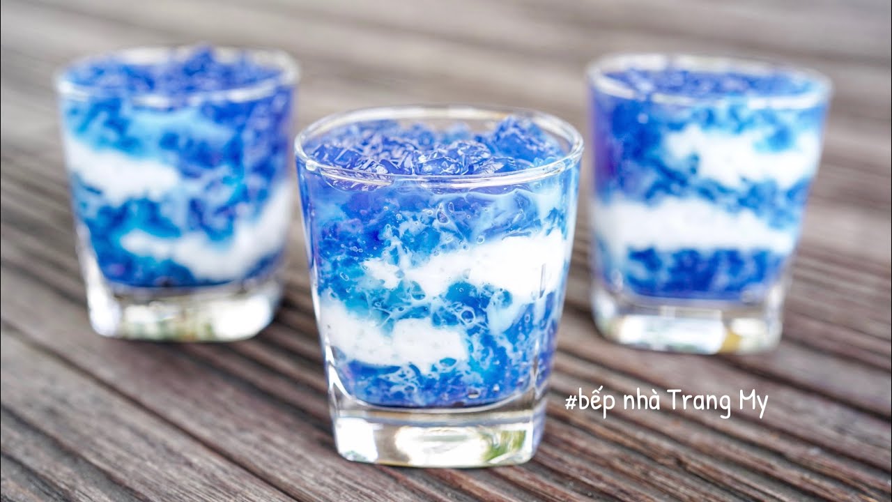 THẠCH ĐÁM MÂY | Sky Jelly with Fluffy Clouds || Trang My Channel