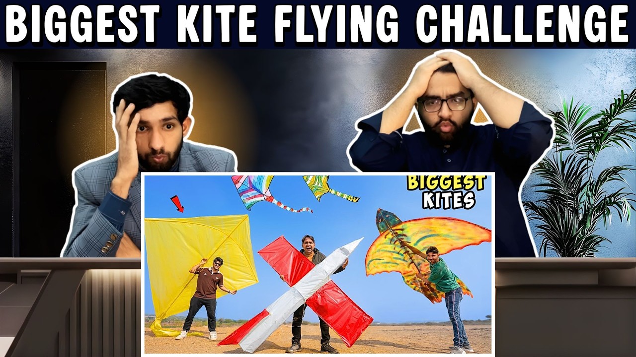 Reaction On Biggest Kite Flying Challenge | ज़िंदगी Pakistani Reaction 🔥
