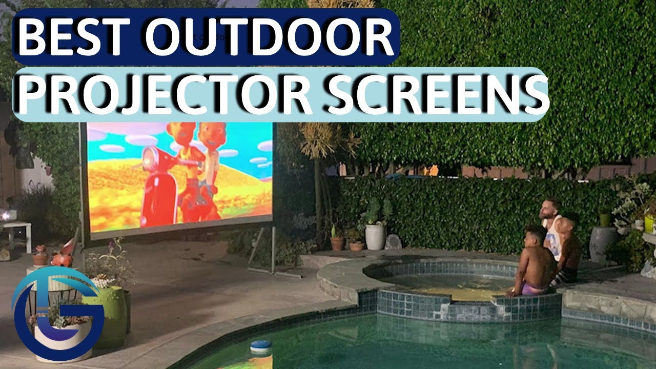 The Best Outdoor Projector Screens In 2025 (TOP 3)