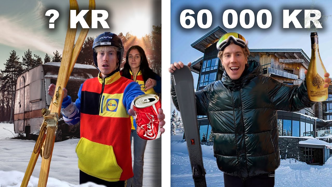 SVERIGES DYRASTE VS BILLIGASTE SKIDSEMESTER