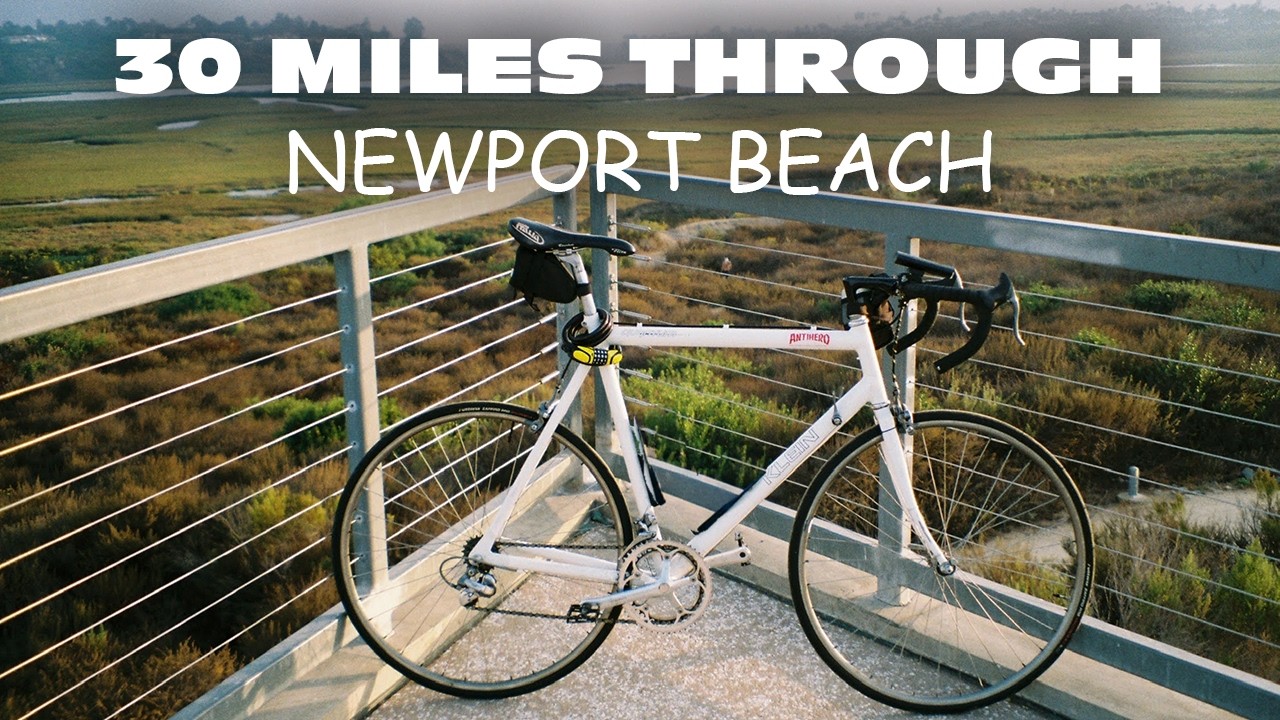 Riding 30 Miles Through Newport Beach, CA