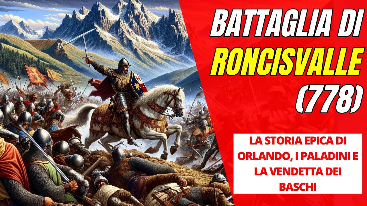 La Battaglia di Roncisvalle (778): La Storia Epica di Orlando, i Paladini e la Vendetta dei Baschi